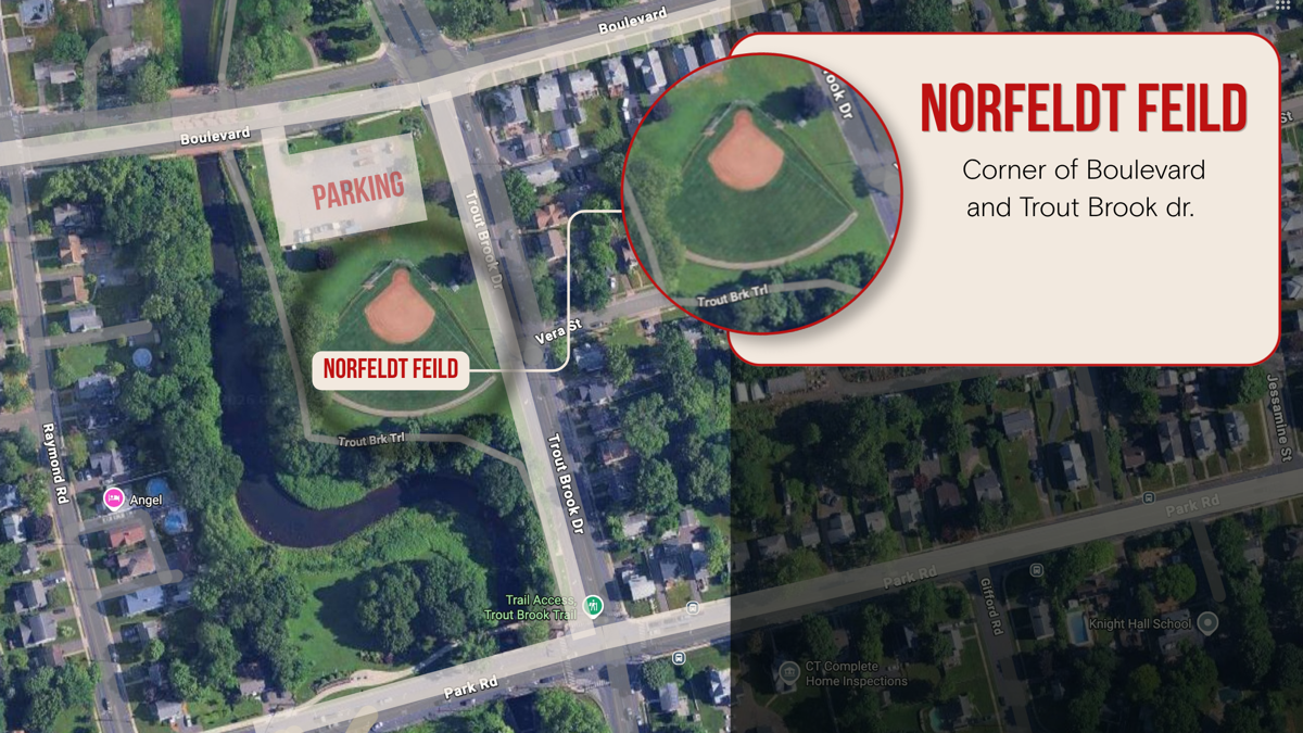 Norfeldt Little League Field — 490 Park Rd, West Hartford